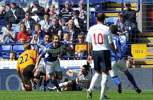 Roger Johnson's First Goal: Birmingham City at Reebok Stadium vs. Bolton Wanderers (August 29, 2010, Barclays Premier League)