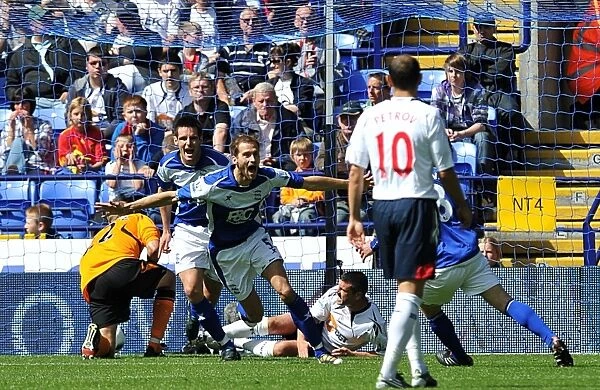 Roger Johnson's Premier League Debut Goal for Birmingham City vs. Bolton Wanderers (29-08-2010)
