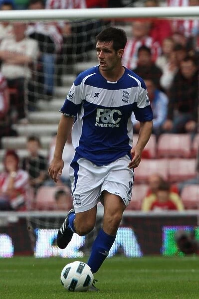 Scott Dann in Action: Birmingham City vs. Sunderland (Premier League 2010)