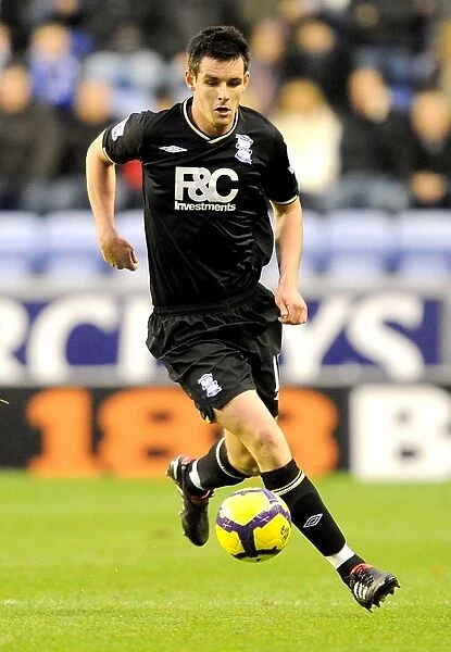 Scott Dann in Action: Birmingham City vs. Wigan Athletic, Barclays Premier League (05-12-2009, DW Stadium)