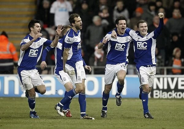 Scott Dann Scores the Second Goal: Birmingham City's Victory at Blackpool (January 4, 2011)
