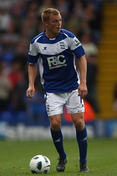 Sebastian Larsson in Action: Birmingham City vs. Blackburn Rovers, Premier League (21-08-2010)
