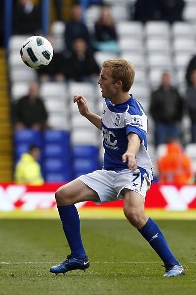 Sebastian Larsson in Action: Birmingham City vs. Wigan Athletic, Premier League (2010)