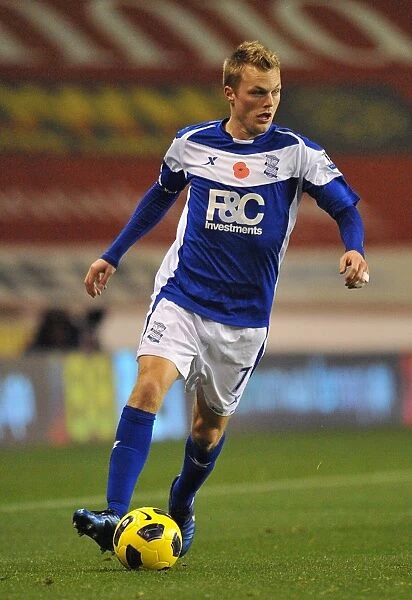 Sebastian Larsson in Action: Birmingham City vs Stoke City (Premier League 2010)