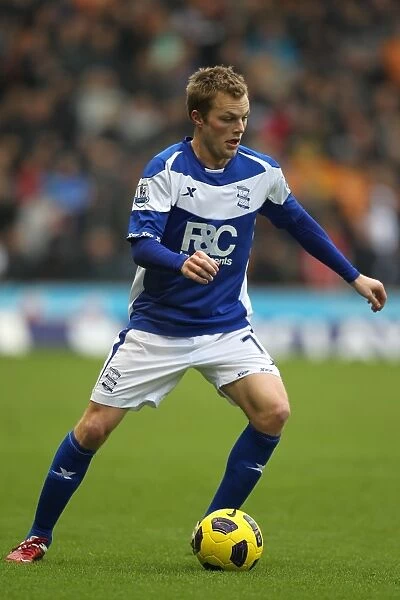 Sebastian Larsson in Action: Birmingham City vs. Wolverhampton Wanderers, Barclays Premier League (12-12-2010)