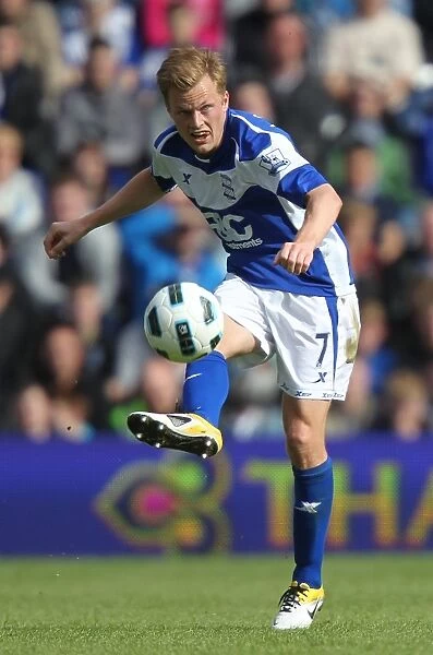 Sebastian Larsson in Action: Birmingham City vs. Bolton Wanderers, Barclays Premier League (2011)