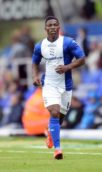 Sky Bet Championship Showdown: Koby Arthur's Action-Packed Performance for Birmingham City against Brighton & Hove Albion (17-08-2013)