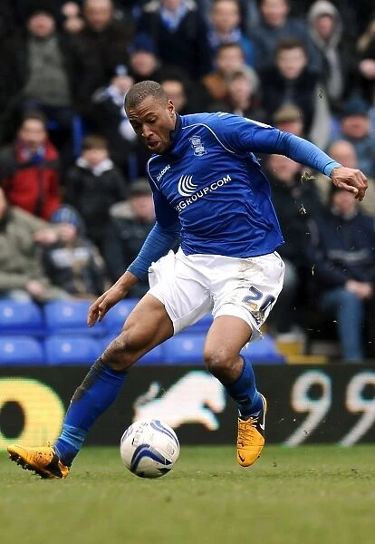 St. Andrew's Derby: Wes Thomas's Leading Performance for Birmingham City vs. Wolverhampton Wanderers (April 1, 2013)