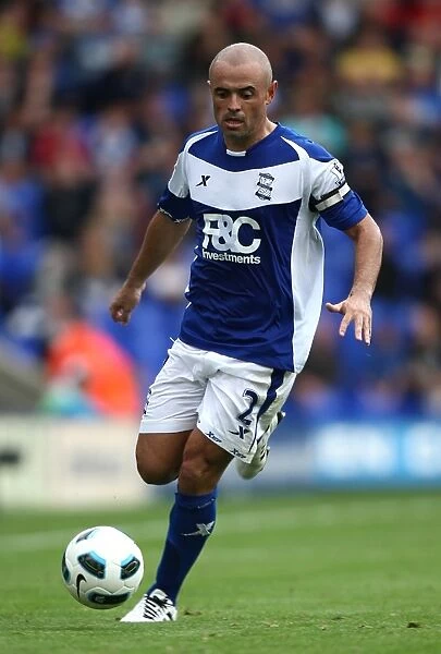 Stephen Carr in Action: Birmingham City vs. Blackburn Rovers, Premier League (2010)