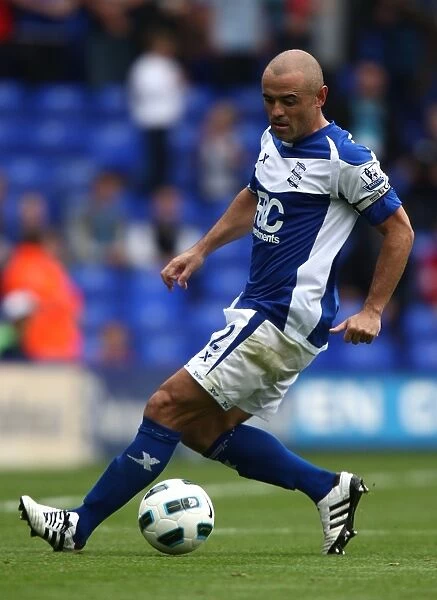 Stephen Carr in Action: Birmingham City vs. Blackburn Rovers (2010-08-21, St. Andrew's)