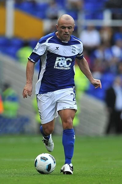 Stephen Carr in Action: Birmingham City vs. Blackburn Rovers, Barclays Premier League (21-08-2010)