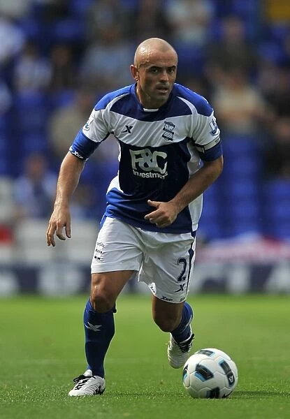 Stephen Carr in Action: Birmingham City vs Blackburn Rovers, Premier League (2010)