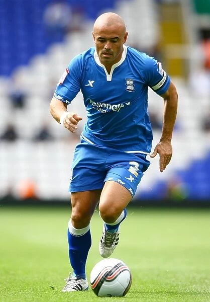 Stephen Carr in Action: Birmingham City vs Coventry City (Championship Clash at St. Andrew's, August 13, 2011)