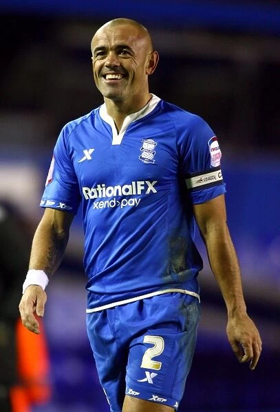 Stephen Carr in Action: Birmingham City vs Doncaster Rovers, Championship Clash (10-12-2011)