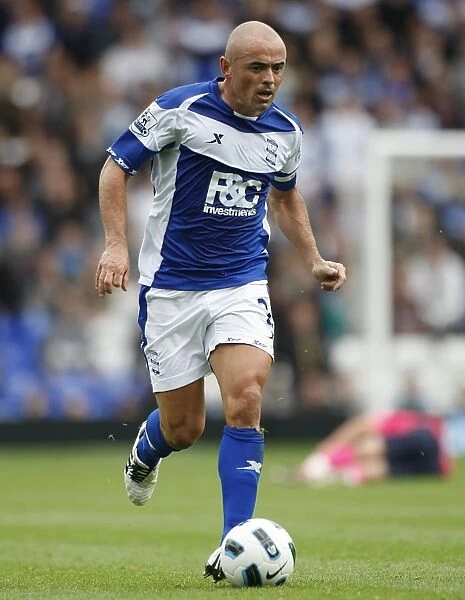Stephen Carr in Action: Birmingham City vs Everton (2010-10-02, St. Andrew's)