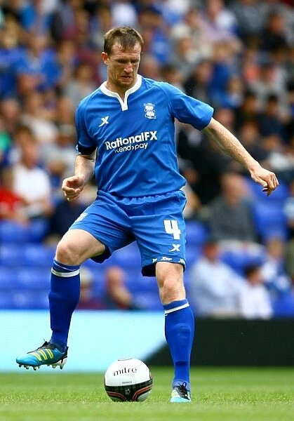 Steven Caldwell in Action: Birmingham City vs Coventry City (Npower Championship, 13-08-2011, St. Andrew's)