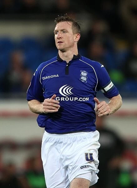 Steven Caldwell Leads Birmingham City Charge at Cardiff City Stadium (Npower Championship, October 2, 2012)