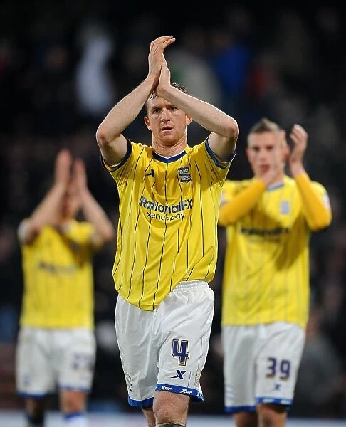 Steven Caldwell's Emotional Farewell: Birmingham City's Npower Championship Victory over Crystal Palace (12-19-2011)