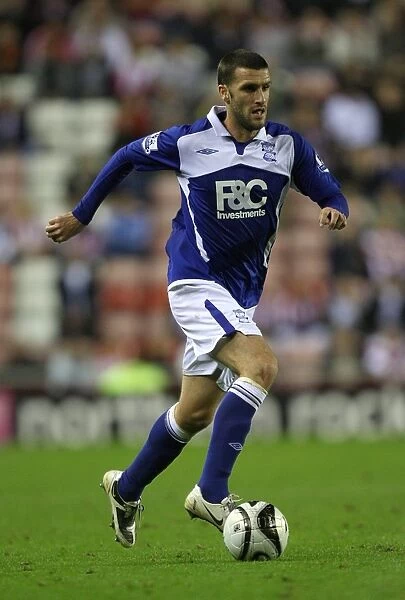 Stuart Parnaby in Action for Birmingham City against Sunderland in Carling Cup Round 3 (September 22, 2009)