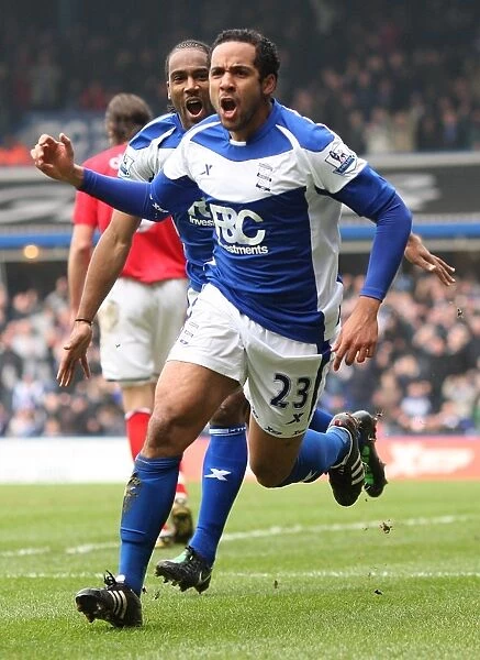 Thrilling Goal: Jean Beausejour Scores First for Birmingham City Against Newcastle United (05-03-2011, Barclays Premier League)