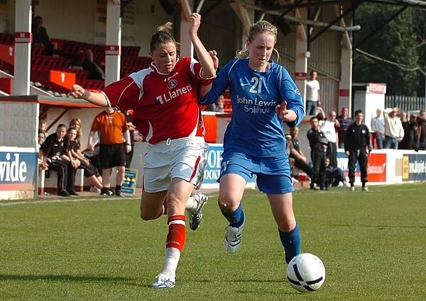 A Tight Battle in the FA Women's Premier League: Birmingham City vs Charlton Athletic (01-04-2007)