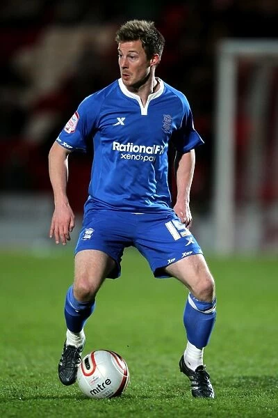 Wade Elliott in Action: Birmingham City vs Doncaster Rovers, Npower Championship, Keepmoat Stadium (30-03-2012)