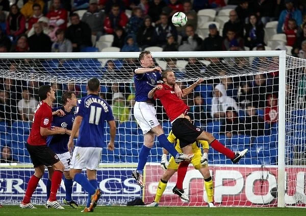 Wade Elliott's Heading Glory: Birmingham City vs Cardiff City Championship Showdown (October 2, 2012)