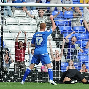 Adam Rooney Scores the Lone Goal: Birmingham City vs. Everton (30-07-2011, St. Andrew's)