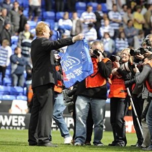 Alex McLeish's Euphoric Moment: Birmingham City's Promotion to Championship Celebration (03-05-2009)