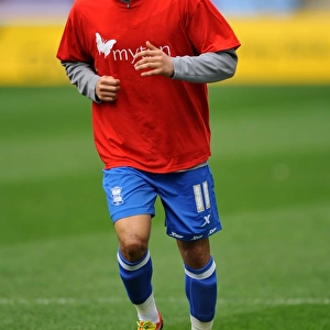Andros Townsend's Pre-Match Routine: Birmingham City vs. Coventry City (Npower Championship, March 10, 2012) at Ricoh Arena