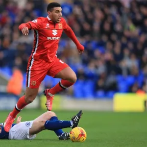 Sky Bet Championship Collection: Sky Bet Championship - Birmingham City v Milton Keynes Dons - St.Andrews