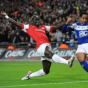Battle at Wembley: Beausejour vs Sagna - Birmingham City vs Arsenal in the Carling Cup Final