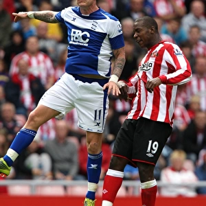 Battling for Ball Supremacy: Garry O'Connor vs. Titus Bramble - Birmingham City vs. Sunderland, Premier League 2010