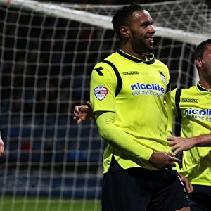 Birmingham City: Bartley and Robinson's Euphoric Moment as They Celebrate Goal Against Huddersfield Town