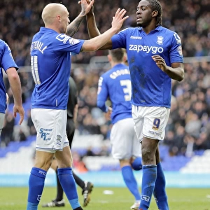 Birmingham City: Donaldson and Cotterill Celebrate First Goal Against Brentford (Sky Bet Championship)