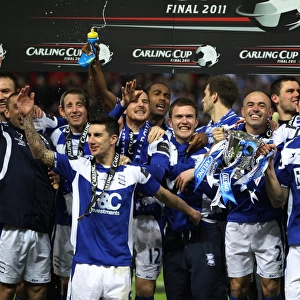 Birmingham City FC: Carling Cup Triumph - Celebrating Victory over Arsenal at Wembley Stadium