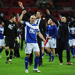 Birmingham City FC: Carling Cup Victory - Celebrating at Wembley with Stephen Carr and Team