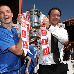 Birmingham City FC: Celebrating FA Women's Cup Victory Over Chelsea (2012)