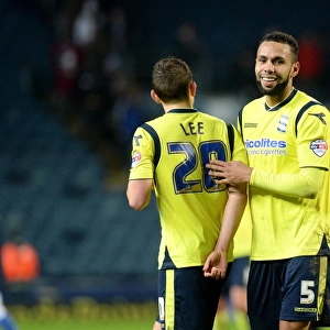 Birmingham City FC: Kyle Bartley and Oliver Lee's Triumphant Moment after Beating Blackburn Rovers (Sky Bet Championship, December 2013)
