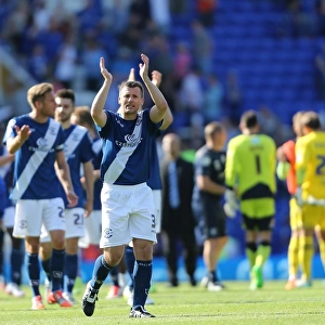 Birmingham City FC: Paul Caddis Triumphant Moment - Celebrating Championship Victory over Reading