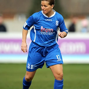 Birmingham City FC: Rachel Unitt in Action for Ladies Team vs. Lincoln City Ladies, FA Womens Super League (April 21, 2013)