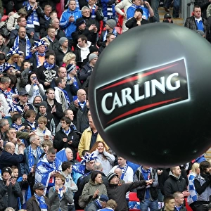 Birmingham City FC at Wembley: Unforgettable Pre-Match Moment with Fans and the Carling Cup