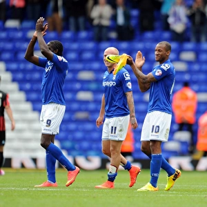 Birmingham City FC: Wesley Thomas's Triumphant Reaction to Championship Victory over Brighton & Hove Albion
