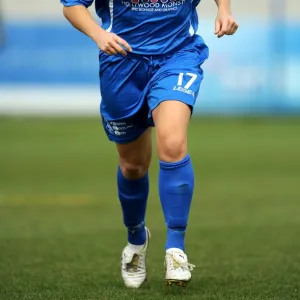 Birmingham City FC's Rachel Unitt in Action: FA WSL Clash vs. Lincoln City Ladies (April 21, 2013)