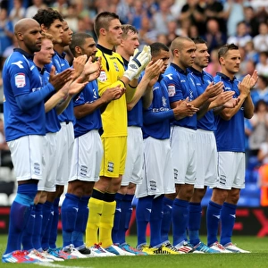Birmingham City Honors Eddy Brown: Minutes Applause Before Charlton Athletic Match (August 18, 2012)