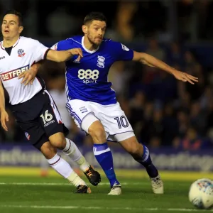 Sky Bet Championship Collection: Sky Bet Championship - Birmingham City v Bolton Wanderers - St Andrew's