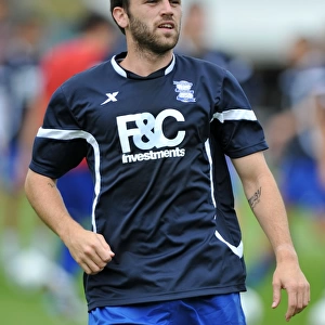 Birmingham City's James McFadden in Action Against Northampton Town (01-08-2010)
