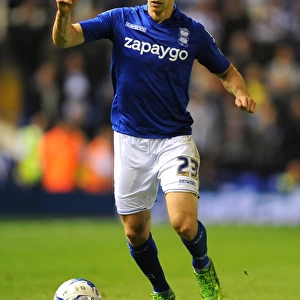 Birmingham City's Jonathan Spector in Action against Sheffield Wednesday (Sky Bet Championship)