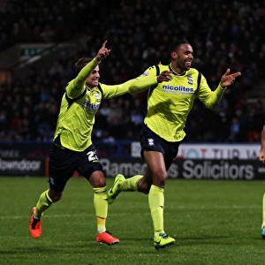 Birmingham City's Kyle Bartley Celebrates Double Strike Against Huddersfield Town in Sky Bet Championship