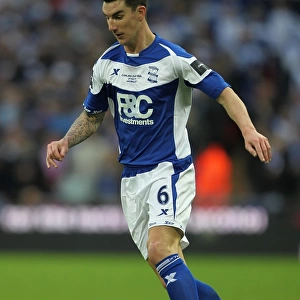 Birmingham City's Liam Ridgewell in Action at the Carling Cup Final: Birmingham City vs. Arsenal at Wembley Stadium